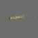 Mantra Paracuru, LED, 1257LM, 3000K, 895x195x145 mm, brass color.