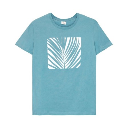 Female T -shirt, size 46, turquoise color-3