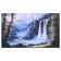 Picture on canvas "Mountain Waterfall" 60x100 cm