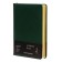 Delivery of a low -end A5, 136 sheets in a ruler, leatherette "Nebraska", gold cut, green