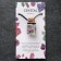 Souvenir-butter with natural stones "Flurit", 3x2cm