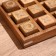 Game table "Crosses-nolics" 17x17 cm, manpower, steel