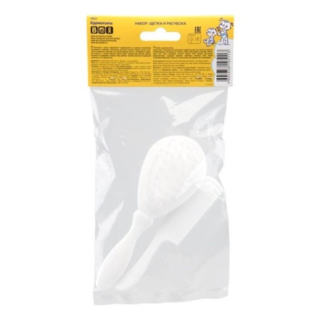 Set comb and brush, 0+, mix-26