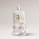 LED candle, mod. SV-24 "Butterflies", 8 x 4.7 cm.