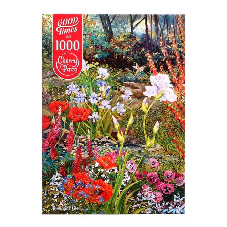 Puzzle "Garden flowers", 1000 elements-1