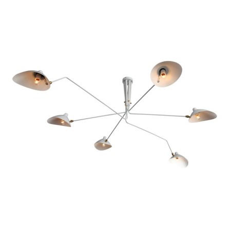 Ceiling Ceiling ST LUCE. SL305.502.06. SPRUZZO. 6x60 watts, E27, 180x180x54 cm, white color-14