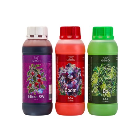 Fertilizer for hydroponics "Grobro" "Grobro" set of Serious SW, 500ml
