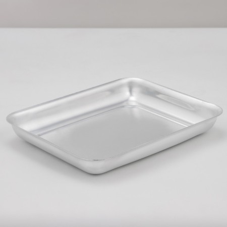 Aluminum baking sheet "baby", 24 × 30 cm, silver color-2