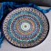 Largan Rishtan ceramics "Patterns", 42 cm, Blue Mix
