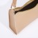Bag Women's Baget with a zipper, beige color