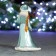 Figure "Snow Maiden in gold mittens" 10x7x15cm