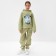 Sweatshirt (Hudy) Children's Minaku: Crush, olive color, height 116 cm