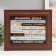 Key closed "Rules at home. Boards" 26.5x31.5 cm nut