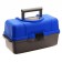 Fish -shaped fishing box, blue