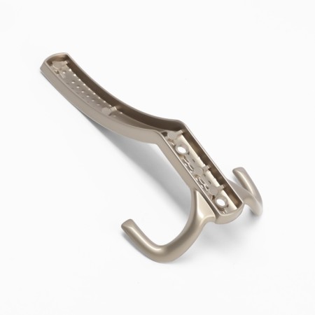 Hook furniture tundra TKT001, three -rod, satin nickel-13