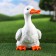 Garden figure "Goose" 23x14x27cm ////