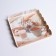 Cookie box, confectionery packaging with PVC lid, “Cozy evening”, 21 x 21 x 3 cm