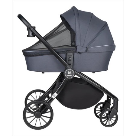 Stroller 3 in 1 Farfello Baby Shell BBS-004, Gray color-11