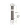 The corrugated pipe ORIO AS-2012, 1 1/2 "x40/50 mm, l = 2000 mm