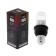 LED LED strobe, transparent, E27, 4LED, 3 W, 220 V, 3000K, T-white glow