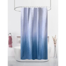 Bath curtain DASCH 180x180 cm, BT-829988, waves, blue