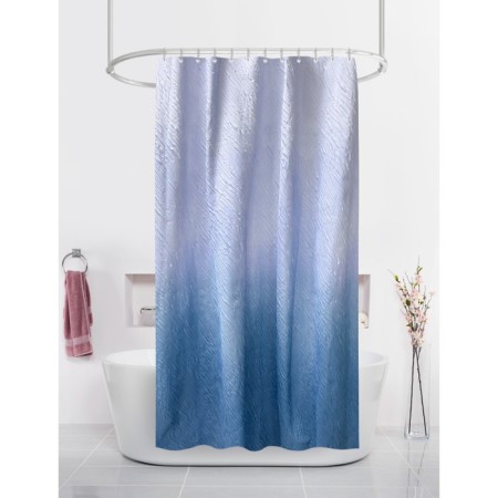Bath curtain DASCH 180x180 cm, BT-829988, waves, blue