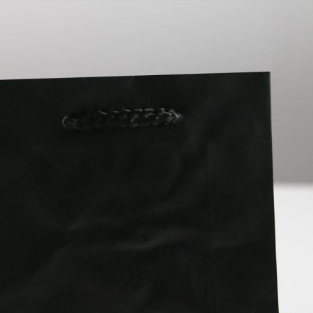 Gift package laminated, packaging, “black”, s 12 x 15 x 5.5 cm-3