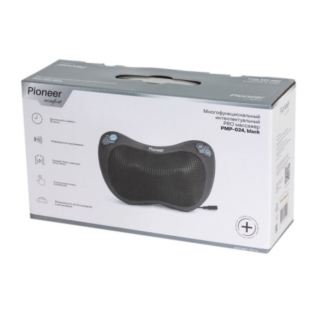 Pioneer PMP-024, 3D muscle massage, 4 rollers, 3 modes, black-5