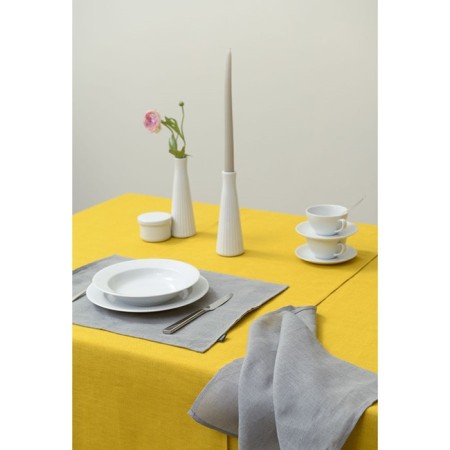 Napotle for devices made of washed linen in gray color Essential, size 35x45 cm-6