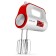 Mixer Brayer 1307br, manual, 600 watts, 5 speeds, white-red