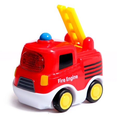 Musical toy "Fire machine", sound, light, red color-3