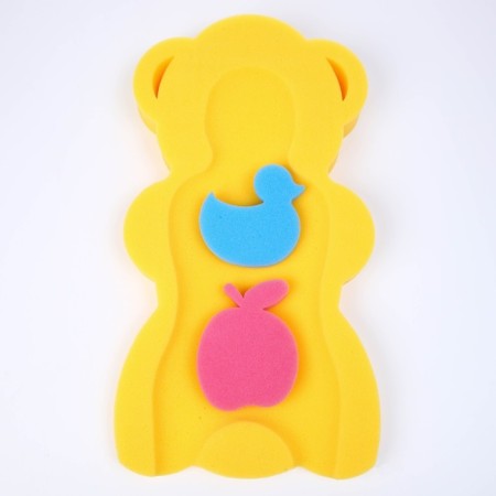 Maxi swimming lining "Bear", yellow/orange color, 55x30x6cm-1