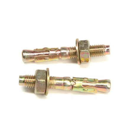 Anchor, wedge, yellow zinc, 10x65 mm, 75 pcs-1