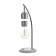 Board lamp "Levitation" LED 5W from the network (1.5m) silver 16x10x36.7 cm Risalux