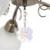 Olivia chandelier 5x40W E27 bronze 52x50x20 cm