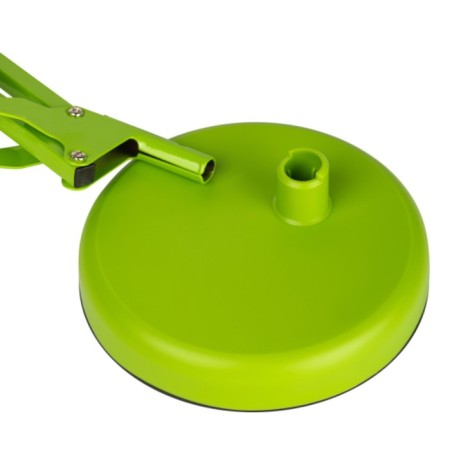 Desktop lamp E27, with the base, the color is green-5
