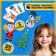 Aquamosaic "Santa Claus: Snowman and Christmas tree", 3 figures, 801 ball