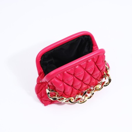 Bag-clate on the farmar, raspberry color-7