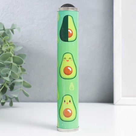 Sustainable kaleidoscope "Avocado" 17x3x3 cm