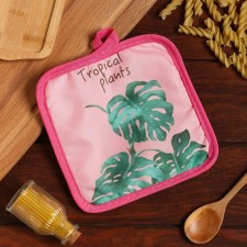 Tropical shade of the shares of pink 17x17 cm 100% p/e