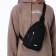 Backpack-sling, 17*8*30 cm, 2 lightning departure, 1 n/k, black