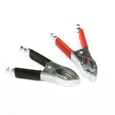 Clips-crocodiles for launch wires, 30 A, 75 mm, set 2 pcs