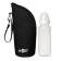 Thermo -tank for a bottle m & b on a zipper is black color