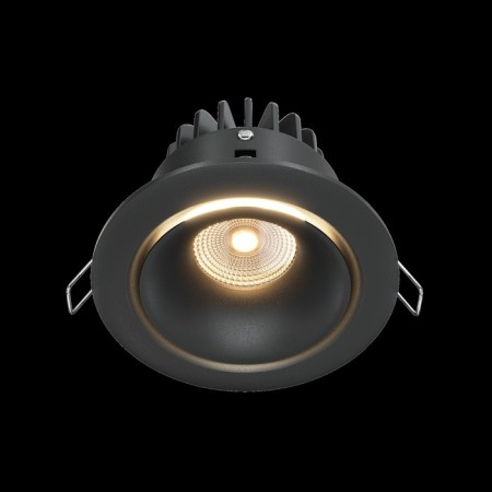 The built-in lamp Technical DL031-L12W3K-D-B, LED, 12 W, 98x98x75 mm, 760 lm, 3000k, black-6