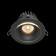 The built-in lamp Technical DL031-L12W3K-D-B, LED, 12 W, 98x98x75 mm, 760 lm, 3000k, black