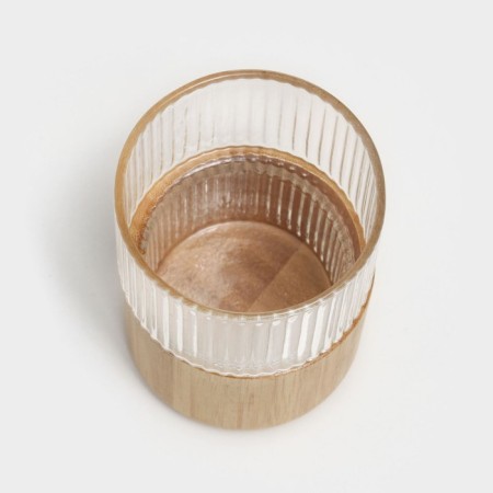 Glass glass with bamboo coating "Lasi", 350 ml-4