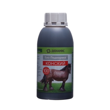 Bio fertilizer "soft force", horse manure, concentrate, 0.5 liters