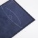Cover for passport, blue color