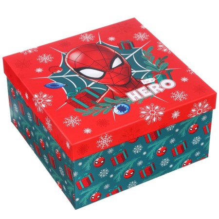 Set of boxes 5 in 1 "Happy New Year!", Disney green-red-7