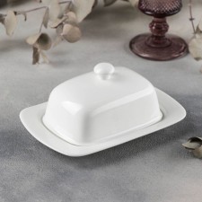 Porcelain oilmarks Wilmax, 19 × 12.5 × 8.5 cm, white color